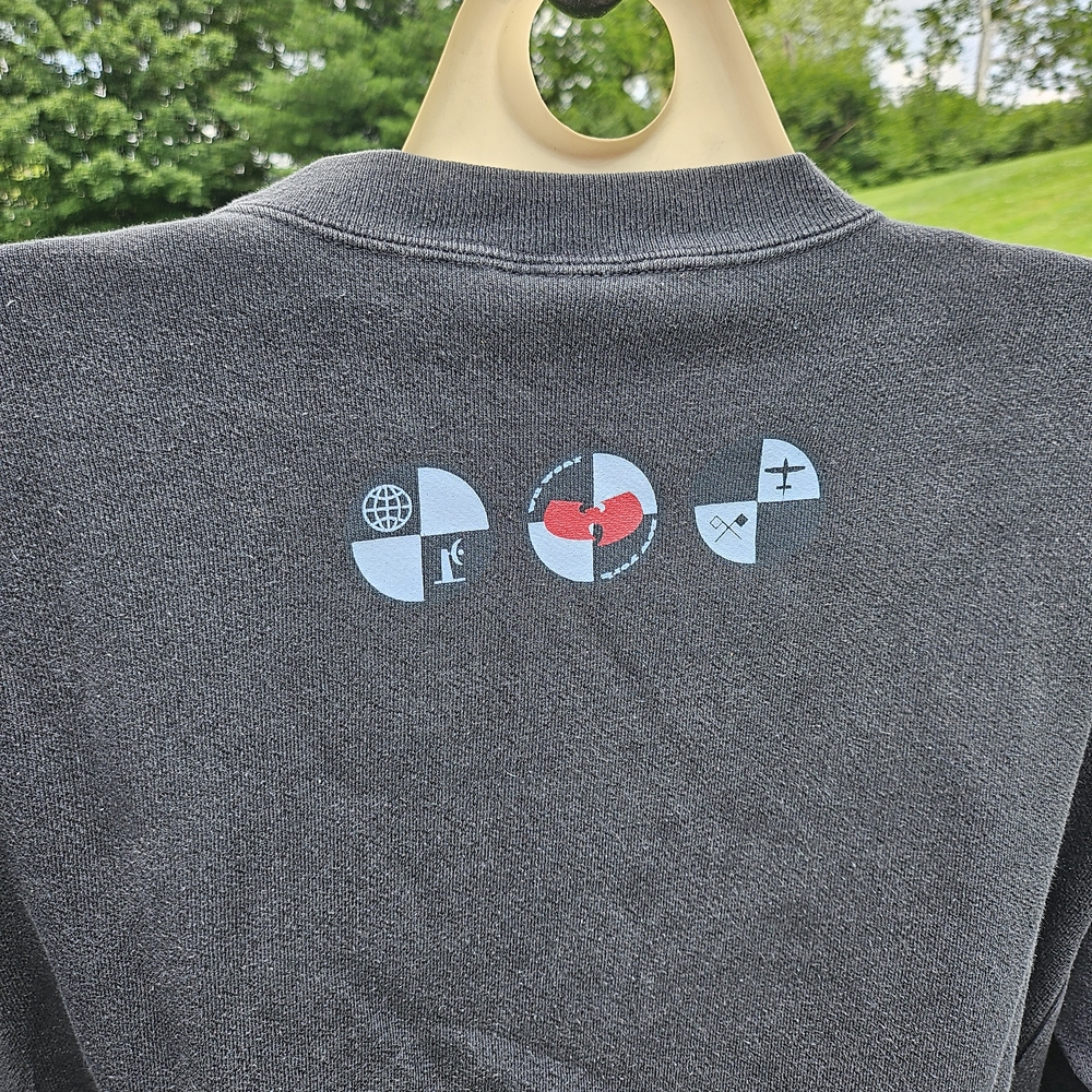 Black Graphic Men's Sweatshirt - Picture 3 of 3